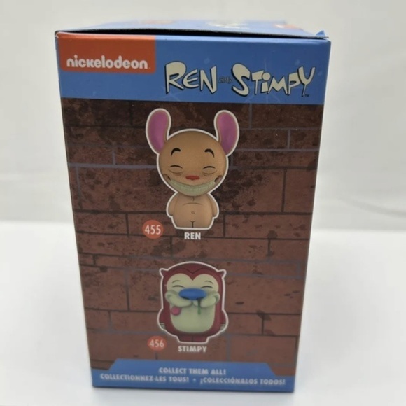 FUNKO DORBZ #456 STIMPY‎ - REN AND STIMPY Retro Limited Edition NEW Sealed - Picture 2 of 5